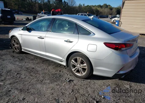 2018 Hyundai Sonata Sport z USA, uszkodzony, nr VIN 5NPE34AF0JH599137